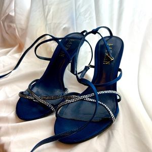 Ralph Lauren Navy Blue Heels